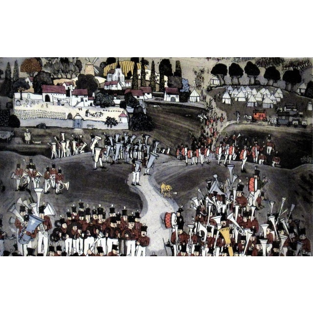 Graham Clarke, "Waterloo Volunteers" From the suite "History of England", 1985 For Sale - Image 4 of 8