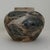 Folk Art Vintage Asian-Style Ceramic Vase With Raised Relief Fish Motif For Sale - Image 3 of 13