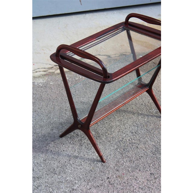 Bar Table with Tray by Ico Parisi for De Baggis, 1950s, in Very Good conditions. Designed 1950 to 1959
