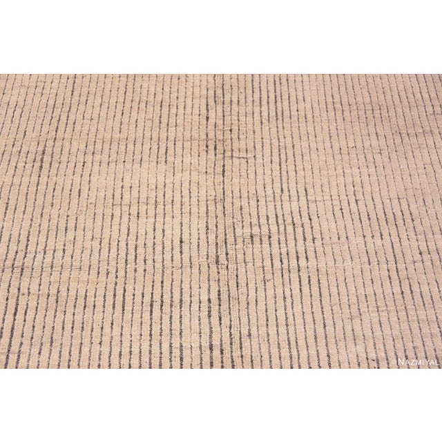 Nazmiyal Collection Neutral Tones Chic Contemporary Area Rug For Sale - Image 4 of 5
