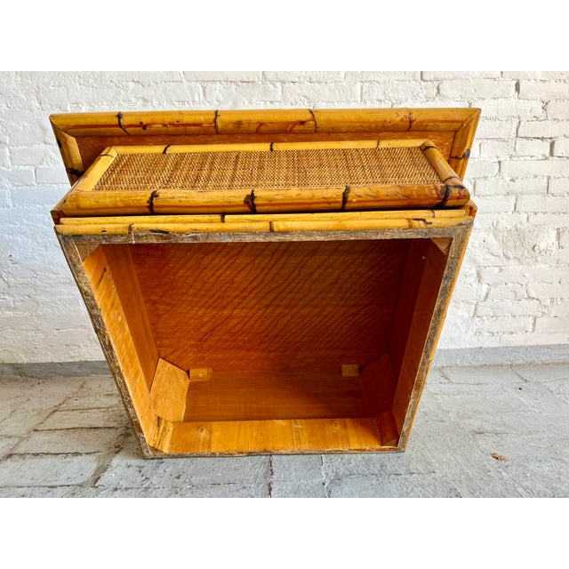 Coffee Table in Rattan and Wicker from Dal Vera, 1970s For Sale - Image 13 of 14