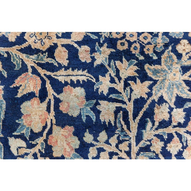 Authentic Persian Tabriz Handmade Wool Carpet For Sale - Image 9 of 9