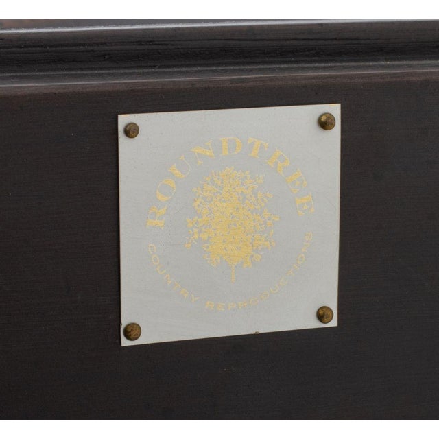 Roundtree Venetian Style Ebonized 5-Door Credenza For Sale - Image 9 of 9