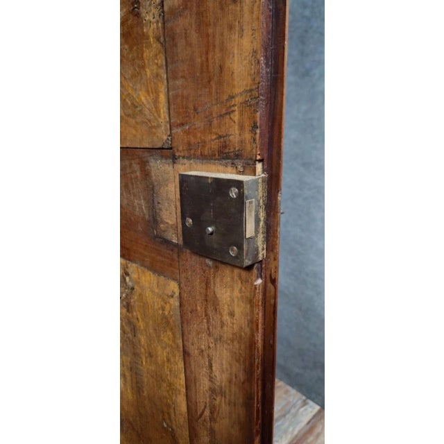 Large Antique Walnut Wardrobe, 1700s For Sale - Image 5 of 9