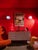 sideboard manufactured in Poland in the 1970s. The side panels feature dark brown veneer that has undergone restoration:...
