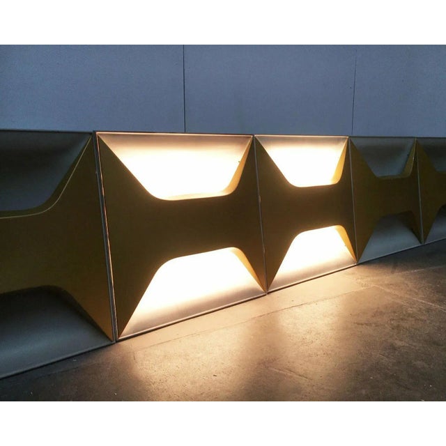 Gold Mid-Century Space Age German Model A247 Oyster Wall Lamps by Dieter Witte for Staff, 1960s, Set of 2 For Sale - Image 8 of 18