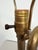 Vintage Hollywood Regency Cast Brass Swan Table Lamp Mid-Century Sculpture For Sale - Image 9 of 18