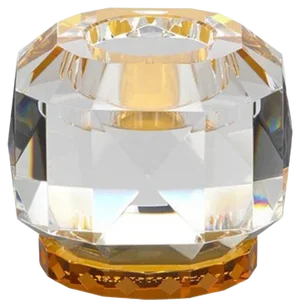 Texas Amber Crystal T-Light by Reflections Copenhagen