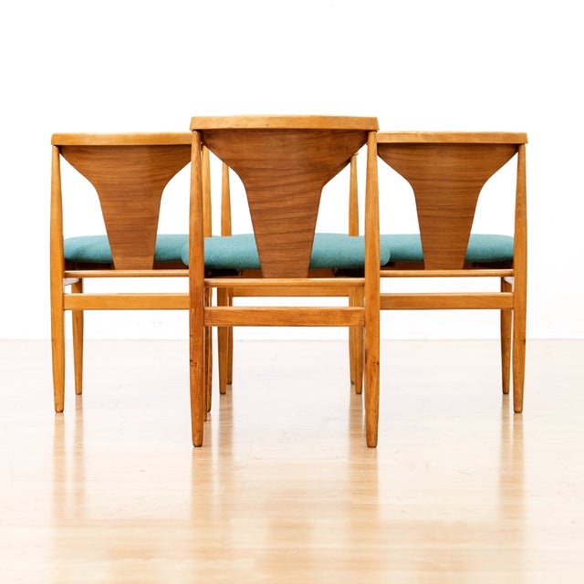 Set of Four Mid Century Dining Chairs by Elliots of Newbury For Sale - Image 9 of 10