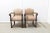 Mid-Century vintage Spanish pair of armchairs in chestnut. Good condition, solid and sound. Shipping: 1 pack: L 59/P 64/H...