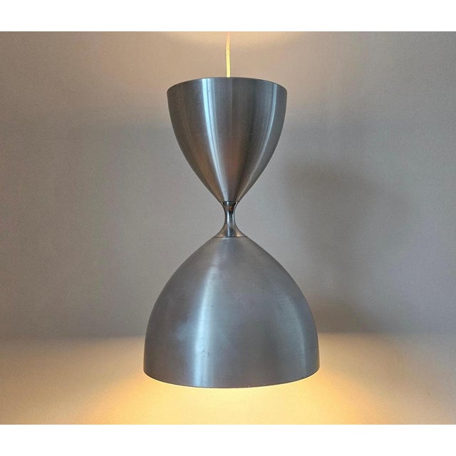 Mid-Century Modern Large Mid-Century Vega Pendant by Jo Hammerborg for Fog & Mørup, Denmark, 1960s For Sale - Image 3 of 18