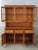 Traditional Country Oak 2 Piece Stepback Cupboard Hutch For Sale - Image 3 of 18