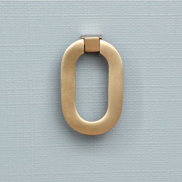 Matthew Izzo Home - Cora Light Blue Three Drawer, Textured Linen, Curved Front Chest With Brass Drawer Pulls For Sale In New York - Image 6 of 8