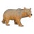 Vintage Wooden Walking Bear Handcarved in Brienz Ca. 1930s For Sale