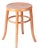 Mid-Century Stool in Sold Beech and Plywood, Czech, 1950s For Sale
