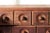 Long Set of Antique Apothecary Style Drawers From the Early 1900s For Sale - Image 4 of 14