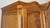 Vintage French Louis XVI Style Carved Oak 4-Door Wardrobe For Sale - Image 10 of 15