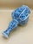 English Vintage Baker Knapp & Tubbs Delft Style Vase Made in Holland For Sale - Image 3 of 6