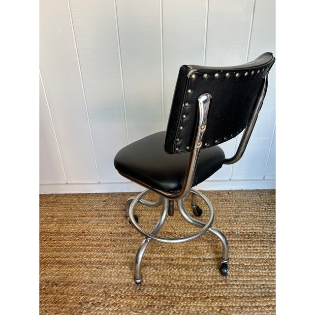 Chrome 1950s Mid Century Stanford Medical Metal Chair For Sale - Image 8 of 8