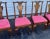 1960s Vintage Statton Queen Anne Centennial Cherry Dining Chairs Set of 6 For Sale - Image 5 of 12