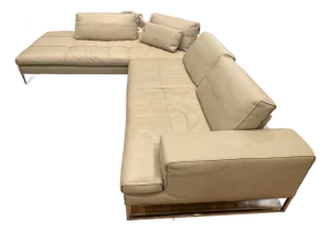 Gamma Sunset Italian Leather Sectional