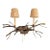 Modern Branch Wall Sconce – Sculptural Metal Light Fixture For Sale