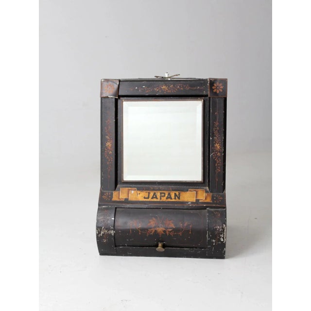 Antique Victorian Hand Painted Tea Bin For Sale - Image 13 of 13