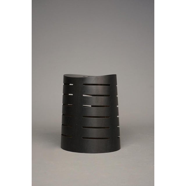 Mid-Century Modern TC Stool in Plywood by Ruud Jan Kokke for Spectrum, 1980s For Sale - Image 3 of 13