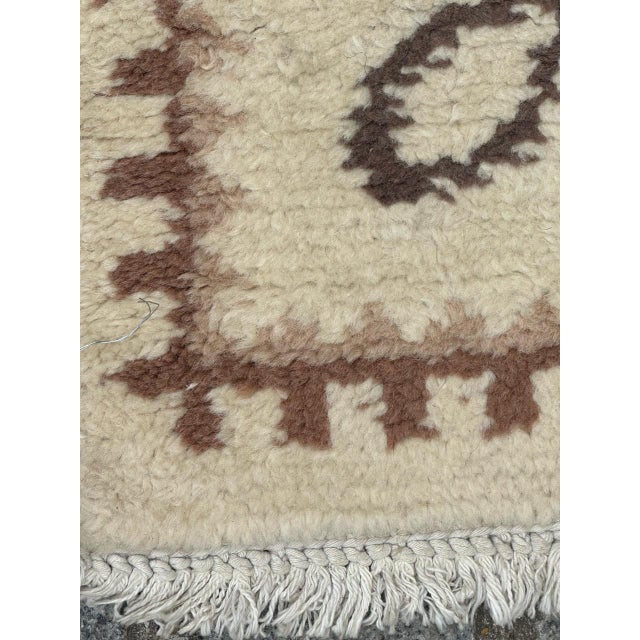 Mid-Century Moroccan Art Deco Design Rug, 1940s For Sale - Image 10 of 12
