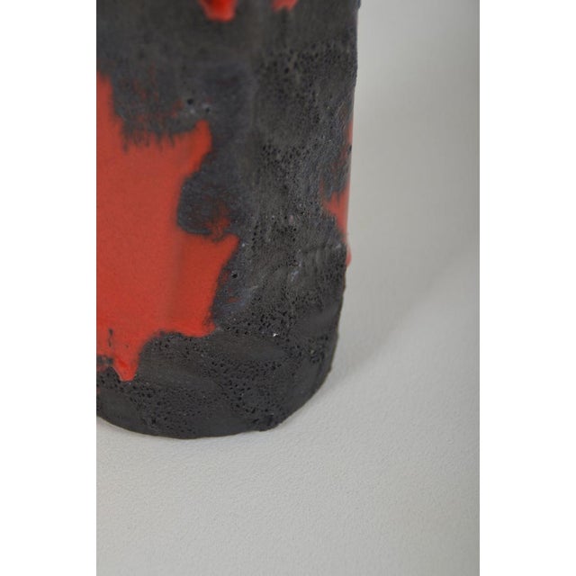 Fat Lava Vase from Marei Keramik, West Germany, 1970s For Sale - Image 4 of 8
