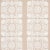 Sample- Schumacher Castanet Embroidery Fabric in Natural For Sale