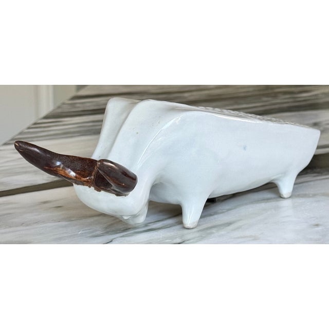 Made in Japan Mid-Century El Toro Coin Bank Bull For Sale - Image 9 of 17