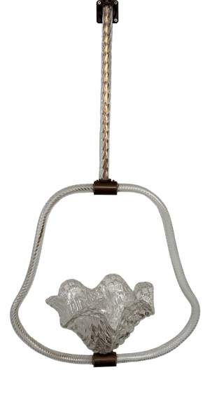 Murano Glass Pendant from Barovier & Toso, 1950s