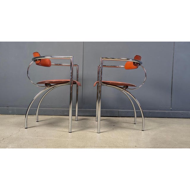 Postmodern Postmodern Dining Chairs from Segis, Italy, 1980s, Set of 4 For Sale - Image 3 of 14