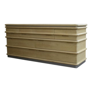 1980s Jay Spectre Postmodern Oak Dresser For Sale