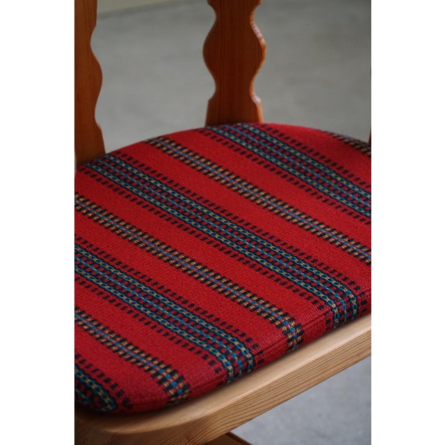 Modern Norwegian Armchairs in Pine by Krogenæs, 1950s, Set of 4, Set of 4 For Sale - Image 16 of 18