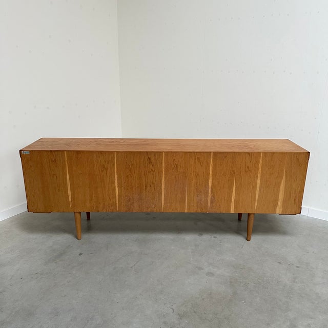 Vintage Sideboard in Oak by W.H. Klein for Bramin, Denmark, 1960s For Sale - Image 16 of 17