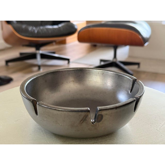 Mid-Century Modern Vintage Mid-Century Modern Edith Heath Pottery Large Ashtray For Sale - Image 3 of 5