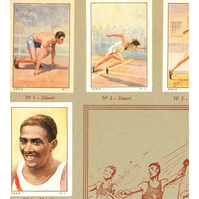 Vintage Track & Field Print, C. 1935 Chairish