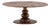 Brass Orb Pedestal Coffee Table For Sale