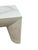 Cream Vintage Postmodern Faux Goatskin Console Table Karl Springer Style Lacquered For Sale - Image 8 of 18