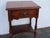 Wood Berkey and Gay Early 1900s Tall Hand Painted Nightstand Side End Table 6679 For Sale - Image 7 of 15