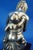 Enrico Bartoli, Sculpture of Maternity, 1800s, Ceramic Finished in Silver For Sale - Image 18 of 18