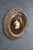 Antique Victorian Lithograph Portrait in Carved Quarter-Sawn Oak Frame For Sale - Image 4 of 9