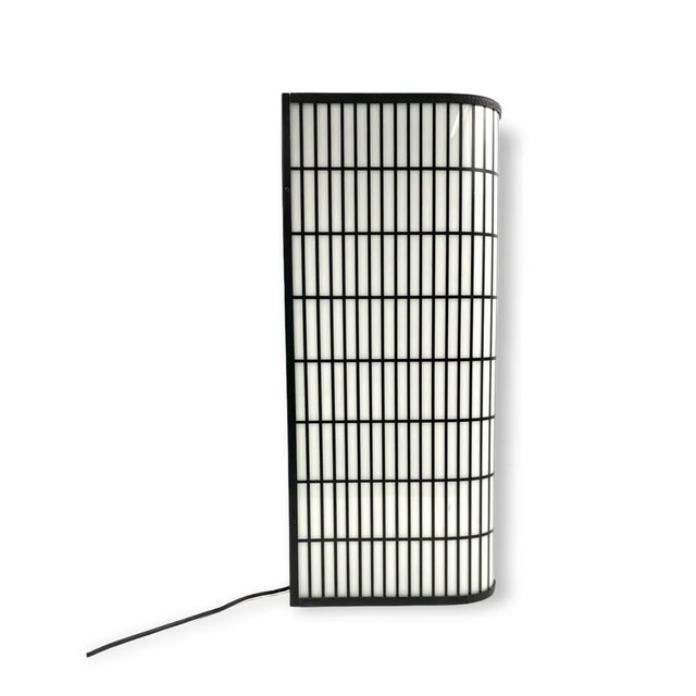 1980s Postmodern Reticulated Lamp in the Style of J. Hoffman, Italy, 1980s For Sale - Image 5 of 18