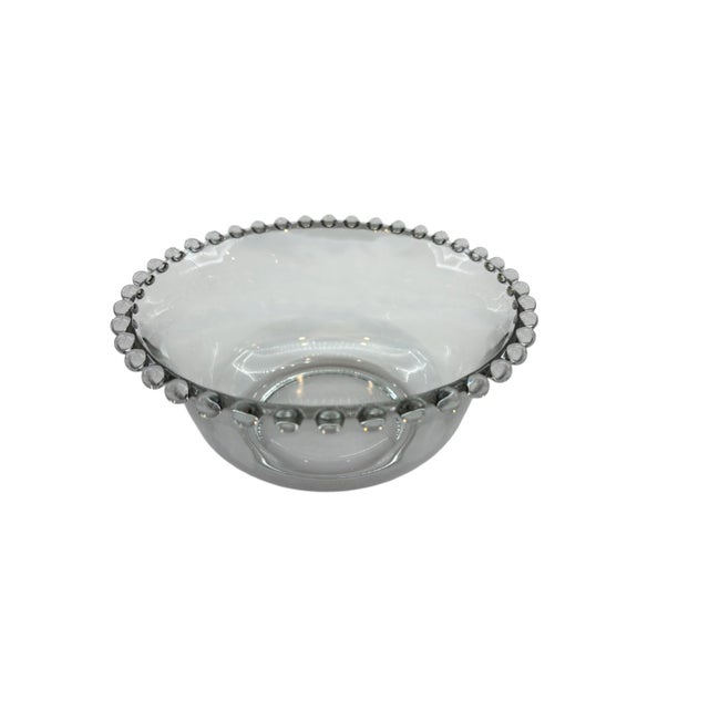 Glass Mid 20th Century Imperial Glass Candlewick Cottage Cheese Bowl For Sale - Image 7 of 14