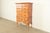 A gorgeous antique English Queen Anne or Georgian ten-drawer highboy dresser or chest of drawers England, Circa Mid-18th...