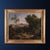 The oil on canvas depicts a view of the town of Frascati with plains and mountains in the background. A natural wooded...