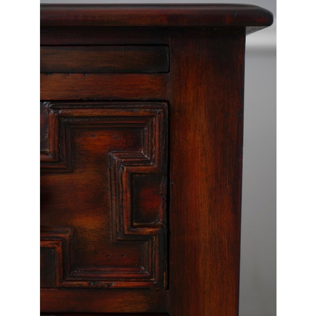 Continental Style 4 Drawer Occasional Chest For Sale - Image 9 of 17