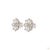 Modern 1.33 Carat Round Brilliant Cut Diamond Gold Earrings, Pair For Sale - Image 3 of 9